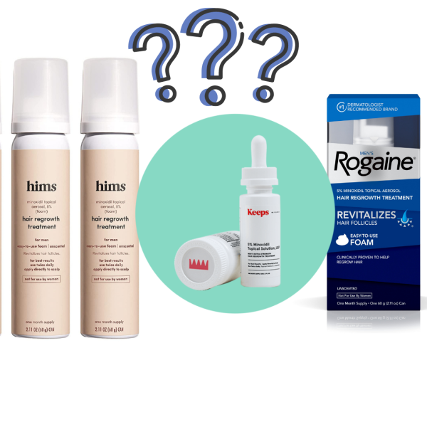 hims vs keeps vs rogaine for hair loss minoxidil