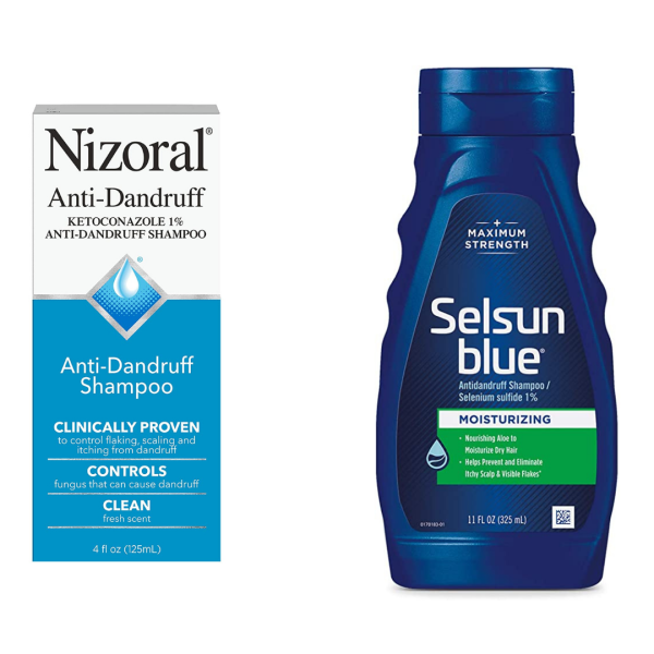 nizoral vs selsun blue shampoo for dandruff comparison